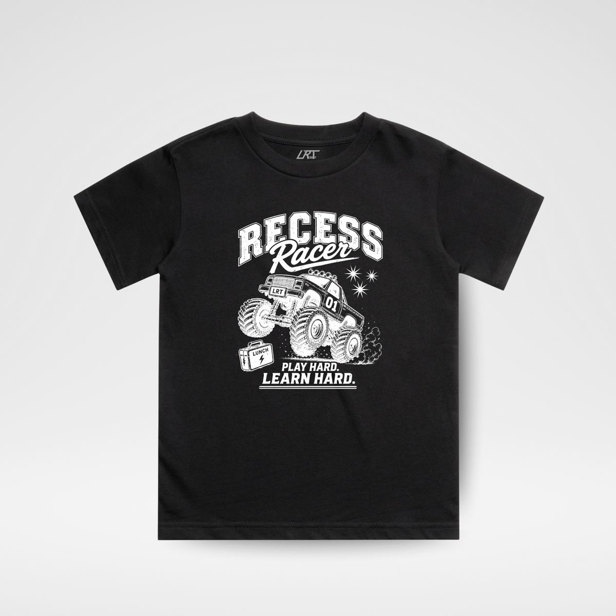 LITTLE RAD THINGS RECESS RACER - VINTAGE BLACK (FRONT PRINT) | Playroom Avenue