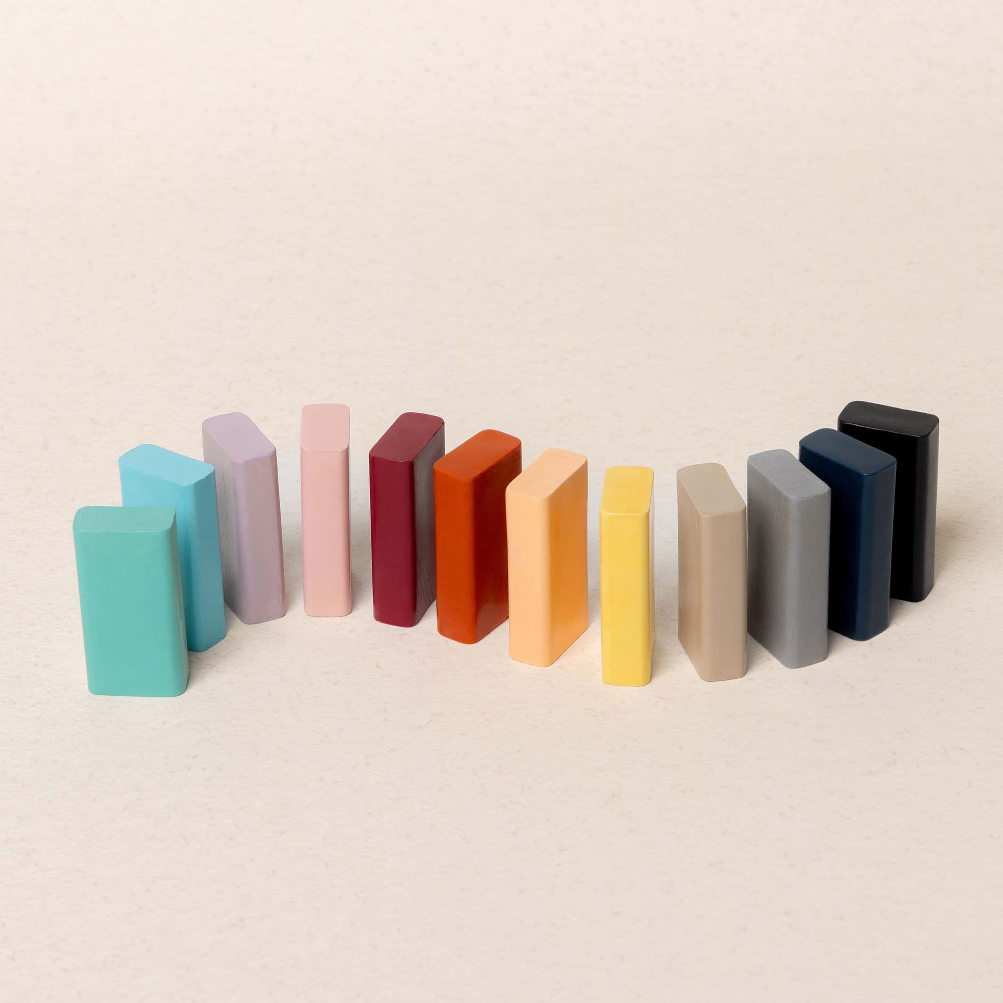 Honeysticks Beeswax Crayons Blocks 12pk | Playroom Avenue