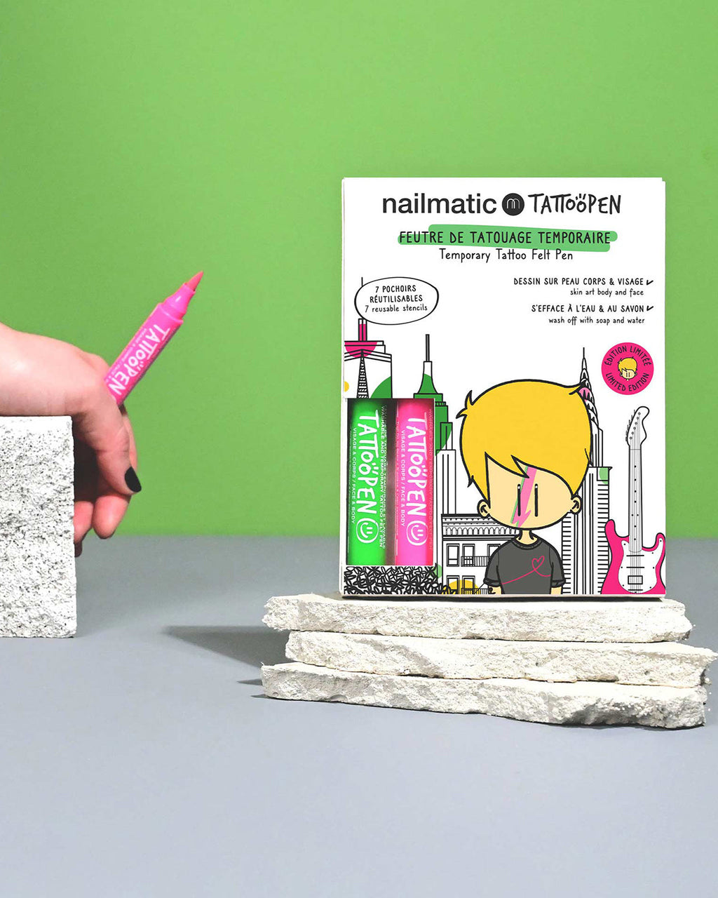 Nailmatic Tattoo Pen Set for Kids NYC | Playroom Avenue