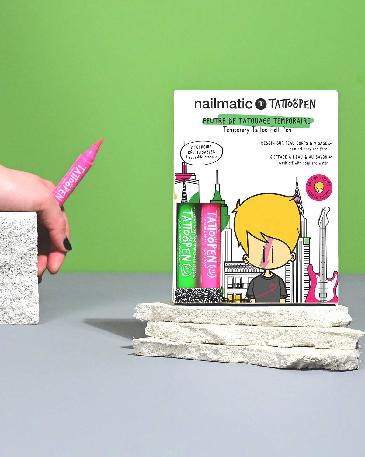 Nailmatic Tattoo Pen Set for Kids NYC | Playroom Avenue