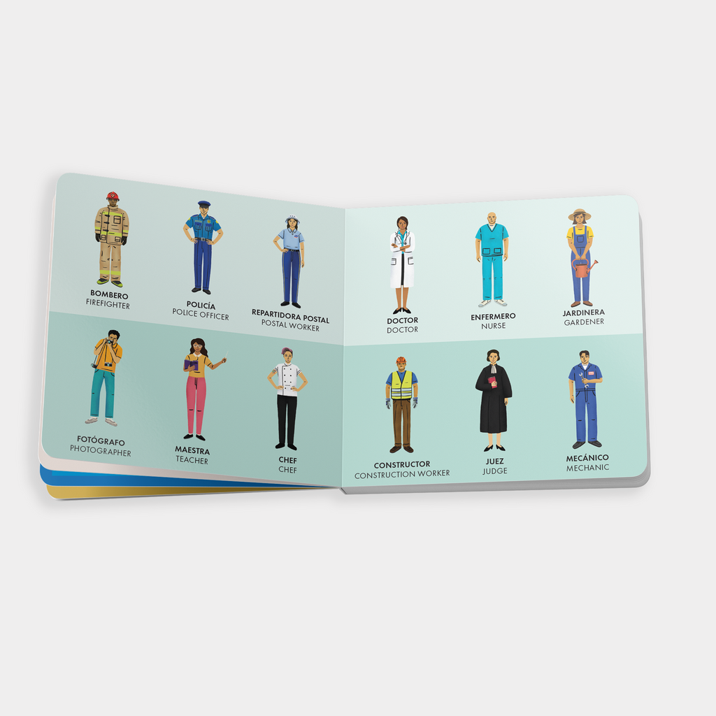 My Big Bilingual Book of First Words | Playroom Avenue