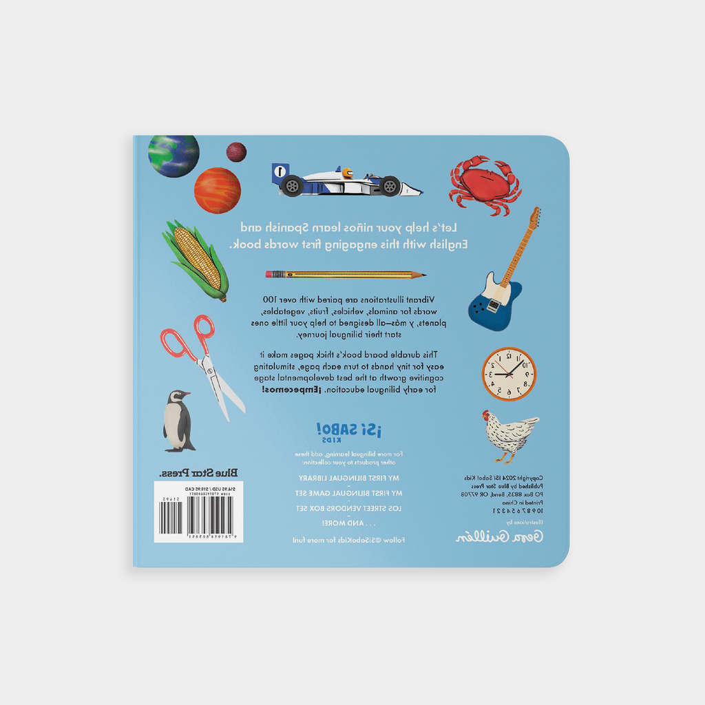 My Big Bilingual Book of First Words | Playroom Avenue