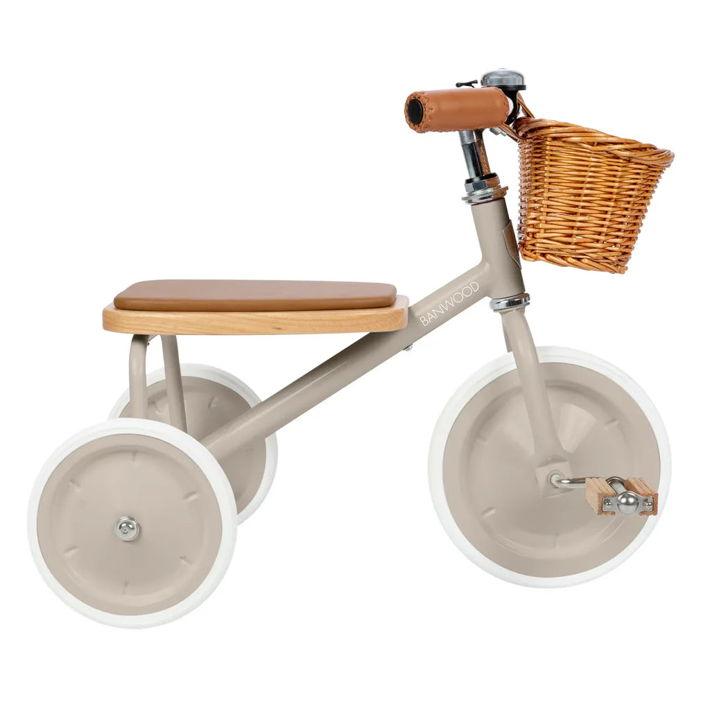 Banwood Toddler Tricycle Beige | Playroom Avenue