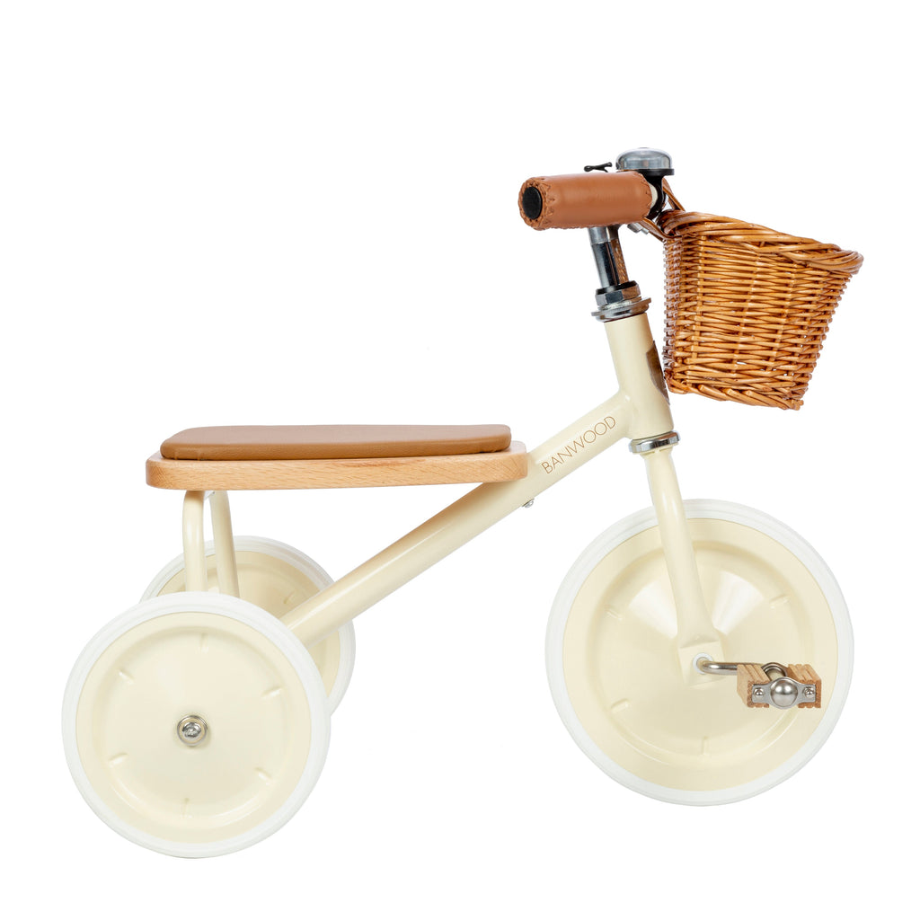 Banwood Toddler Tricycle Cream | Playroom Avenue