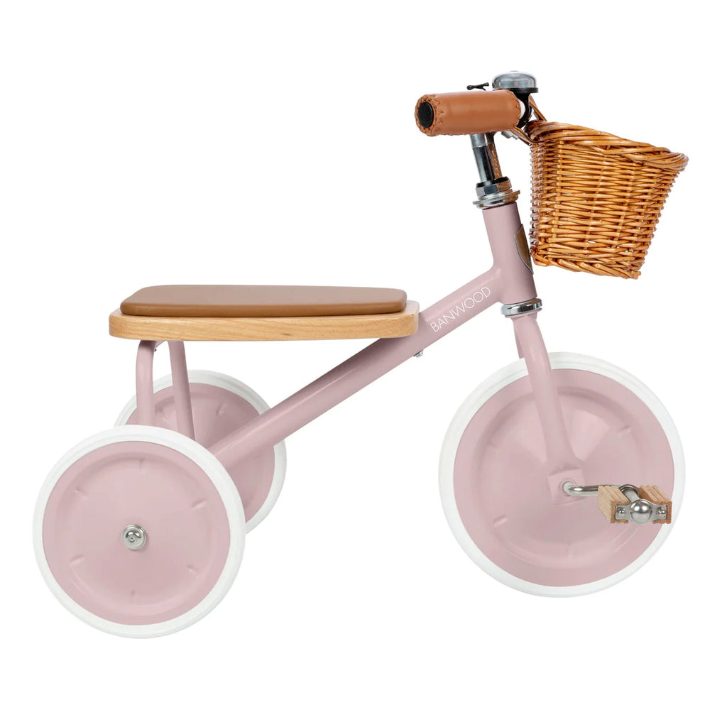 Banwood Toddler Tricycle DustyPink | Playroom Avenue