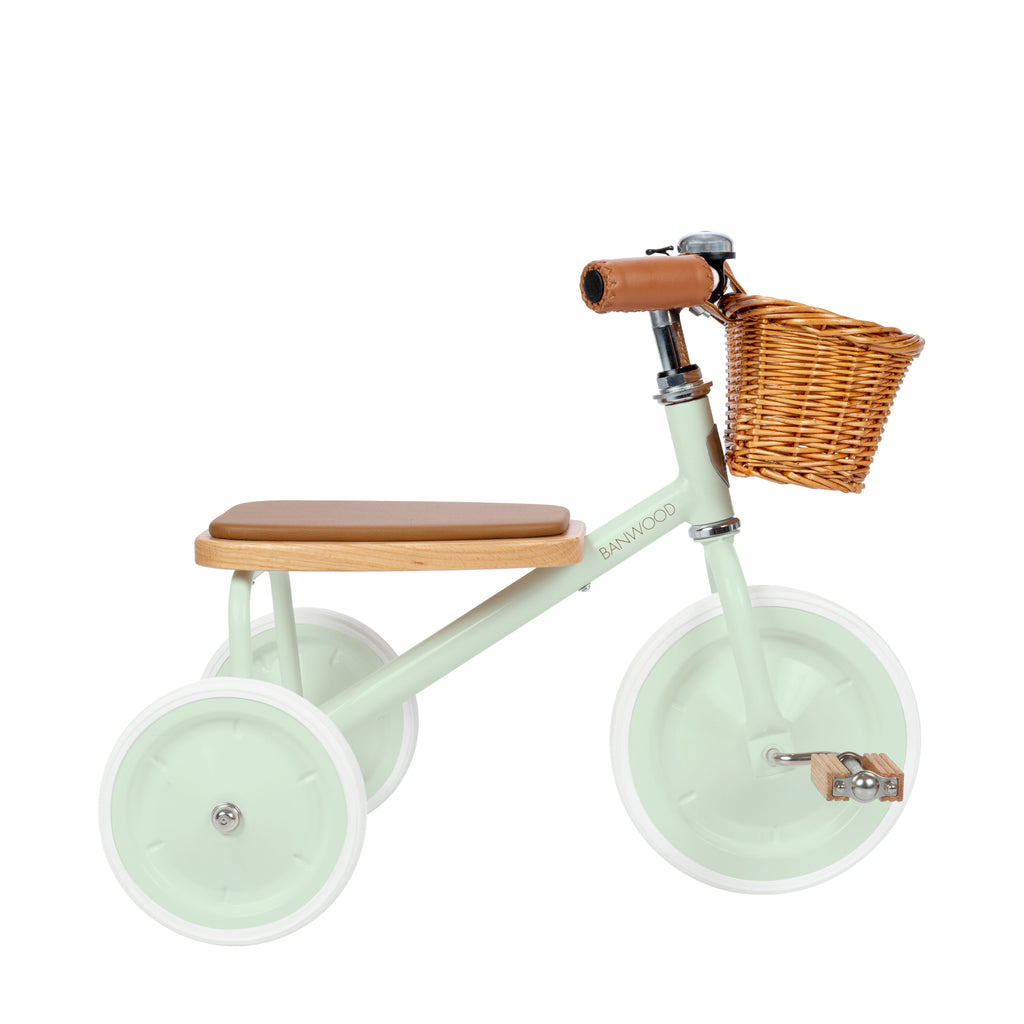 Banwood Toddler Tricycle Pale Mint | Playroom Avenue