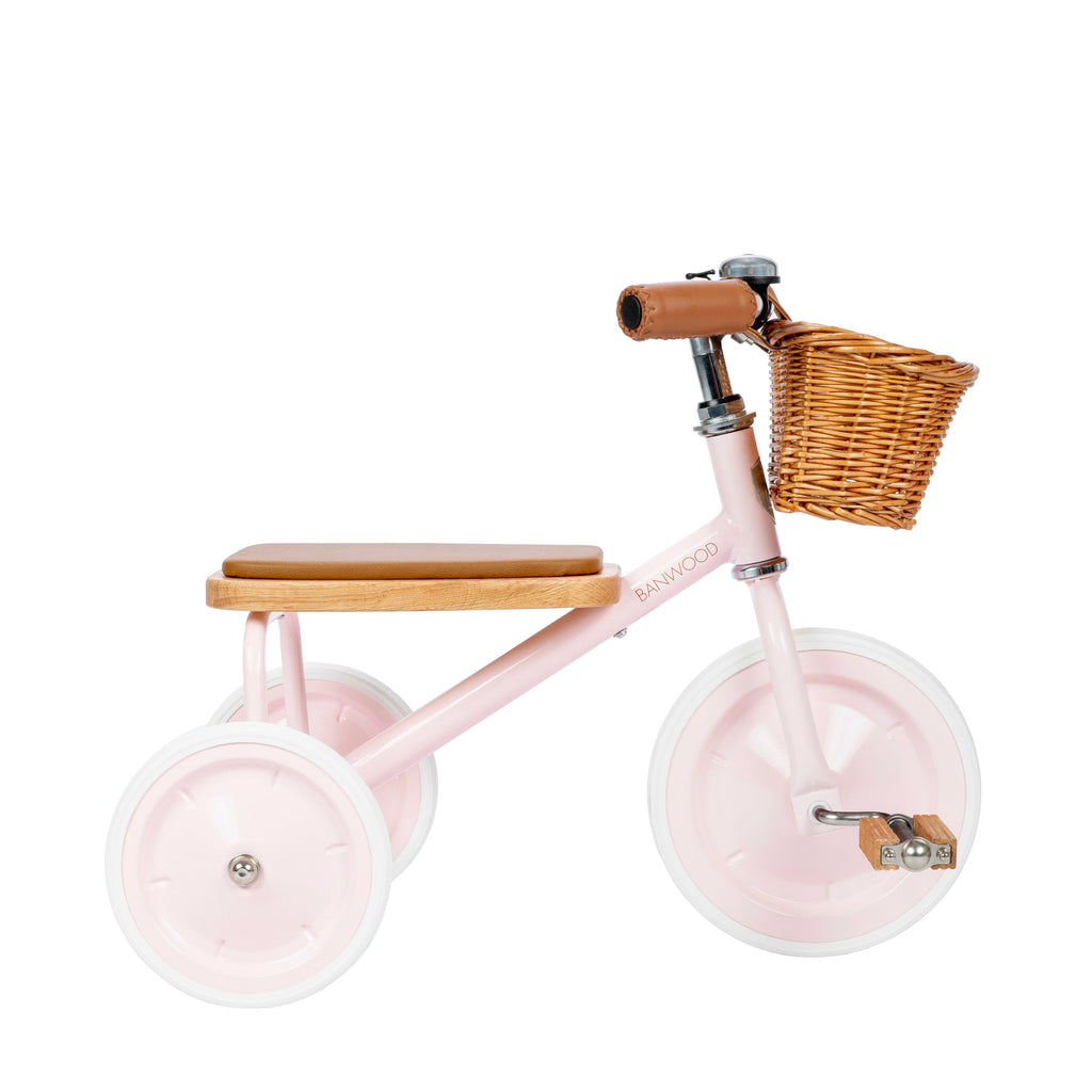 Banwood Toddler Tricycle Pink | Playroom Avenue