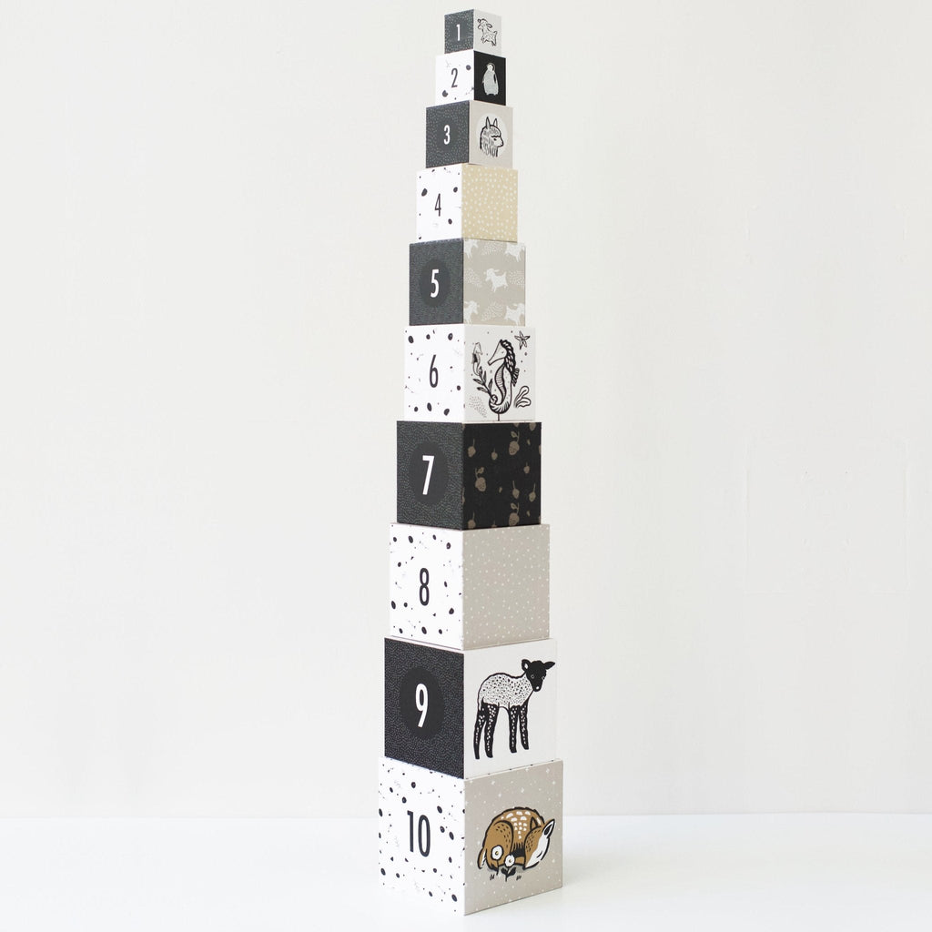 Wee Gallery Nesting Blocks - Baby Animals | Playroom Avenue