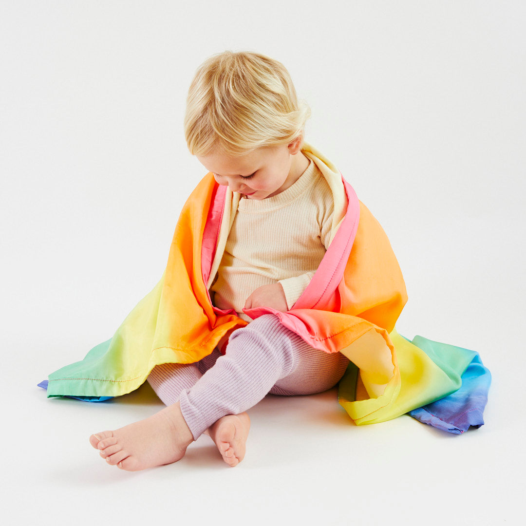 Sarah's Silks Rainbow Baby Blanket | Playroom Avenue