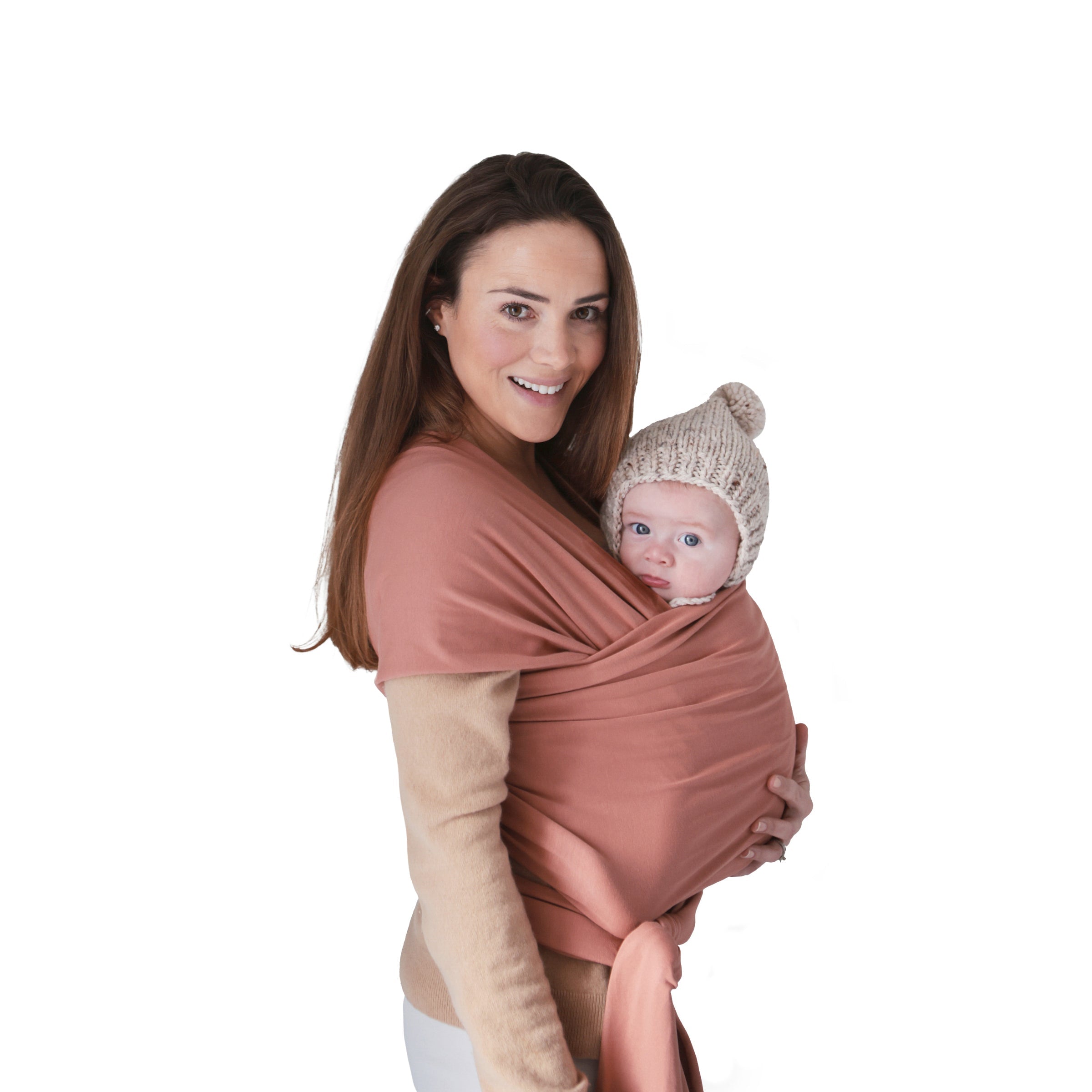 Mushie Baby Wrap Cedar | Playroom Avenue