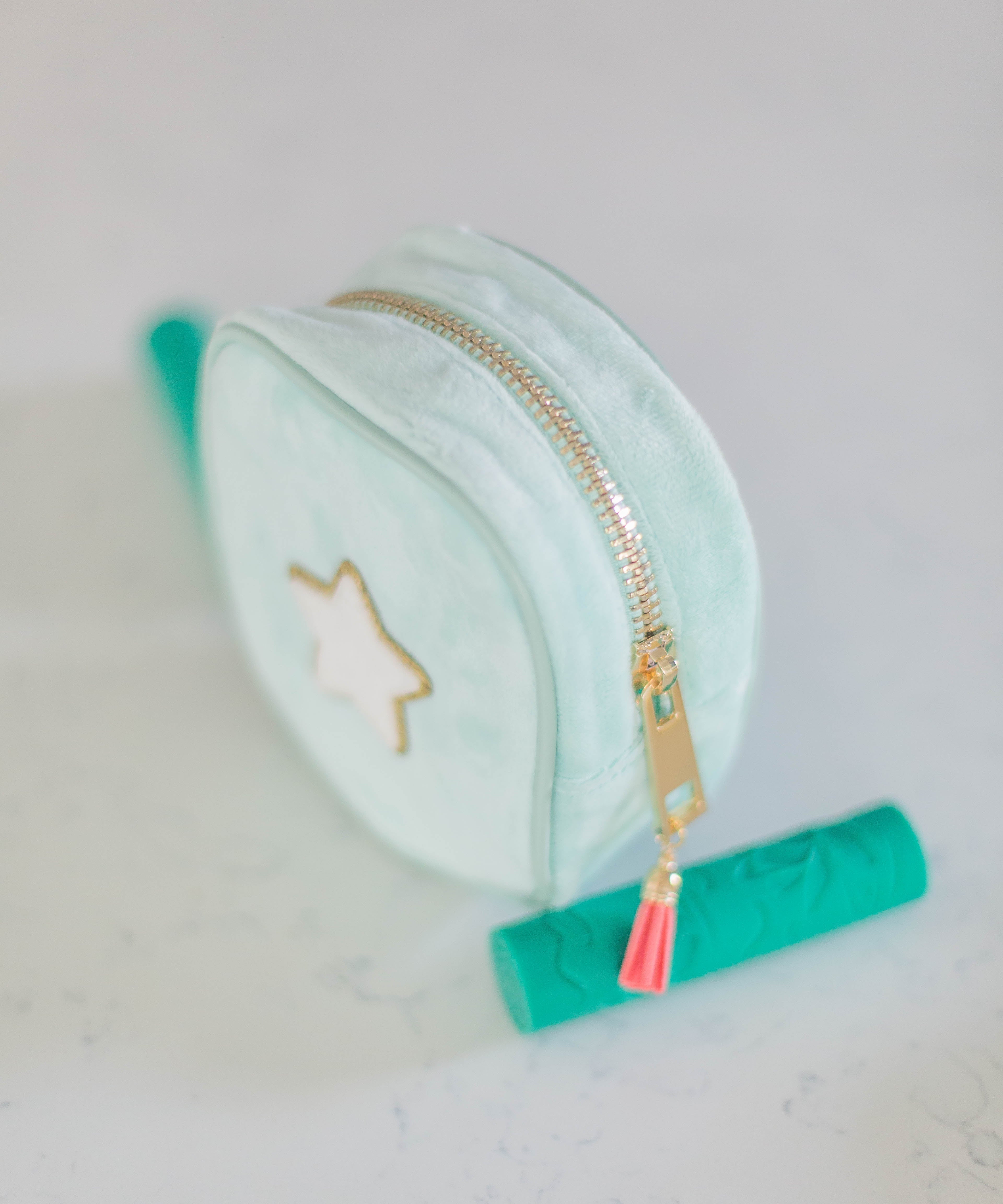 Velvet Blue Pouch - Limited Edition | Playroom Avenue