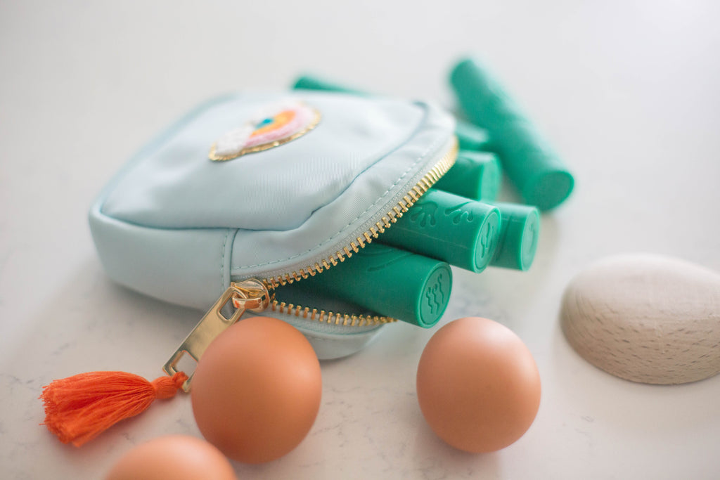 Sky Blue Pouch | Playroom Avenue