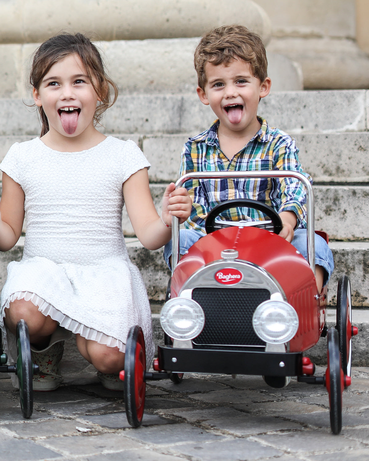 Baghera Ride-On CLASSIC PEDAL CAR  Red