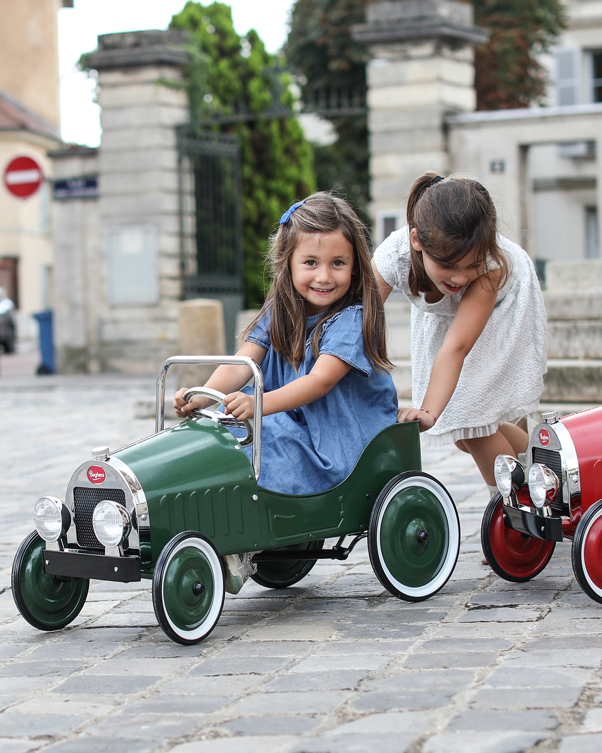 Baghera Ride-On CLASSIC PEDAL CAR Green