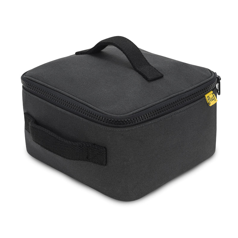 The Good Kiind Insulated Square Lunch Bags Carbon | Playroom Avenue