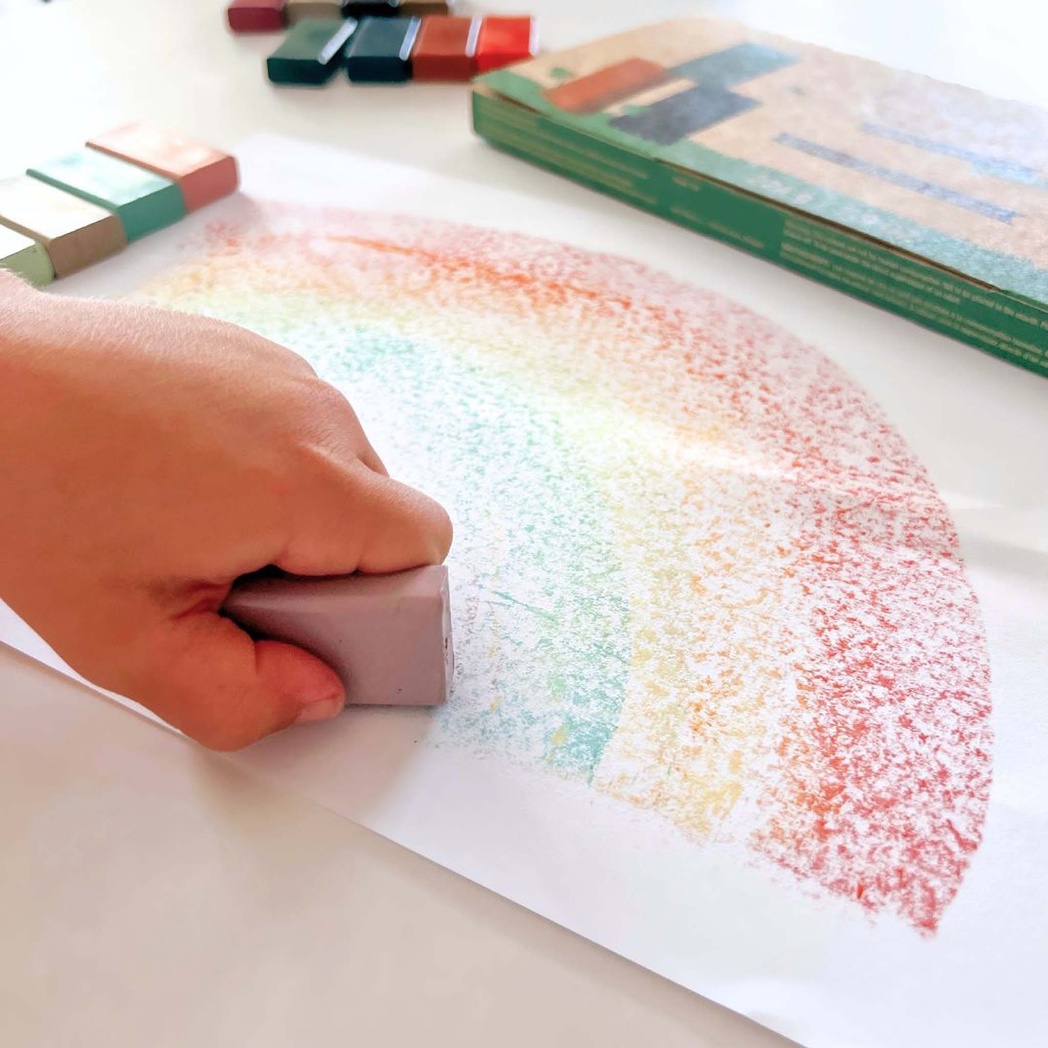 Honeysticks Beeswax Crayons Blocks 12pk | Playroom Avenue