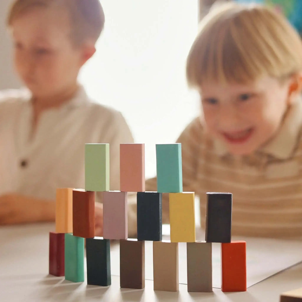 Honeysticks Beeswax Crayons Blocks 12pk | Playroom Avenue