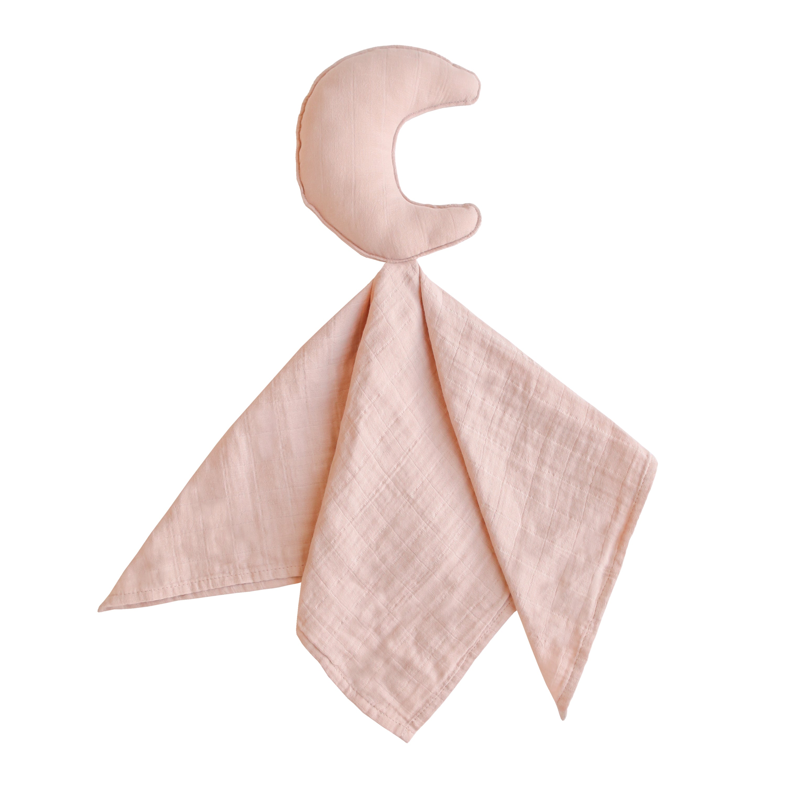 Mushie Moon Lovey Blanket Blush | Playroom Avenue
