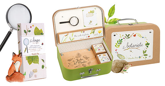 Moulin Roty Suitcase - The Botanist - Recreational Activity | Playroom Avenue