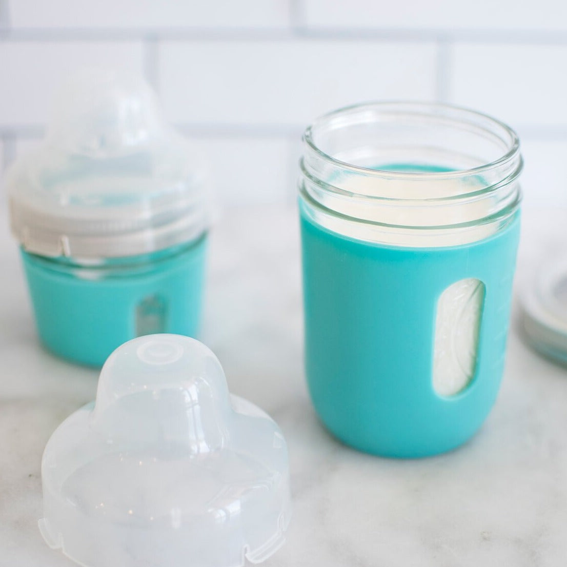 Mason Bottle Cap for Metal Mason Jar Rings | Playroom Avenue