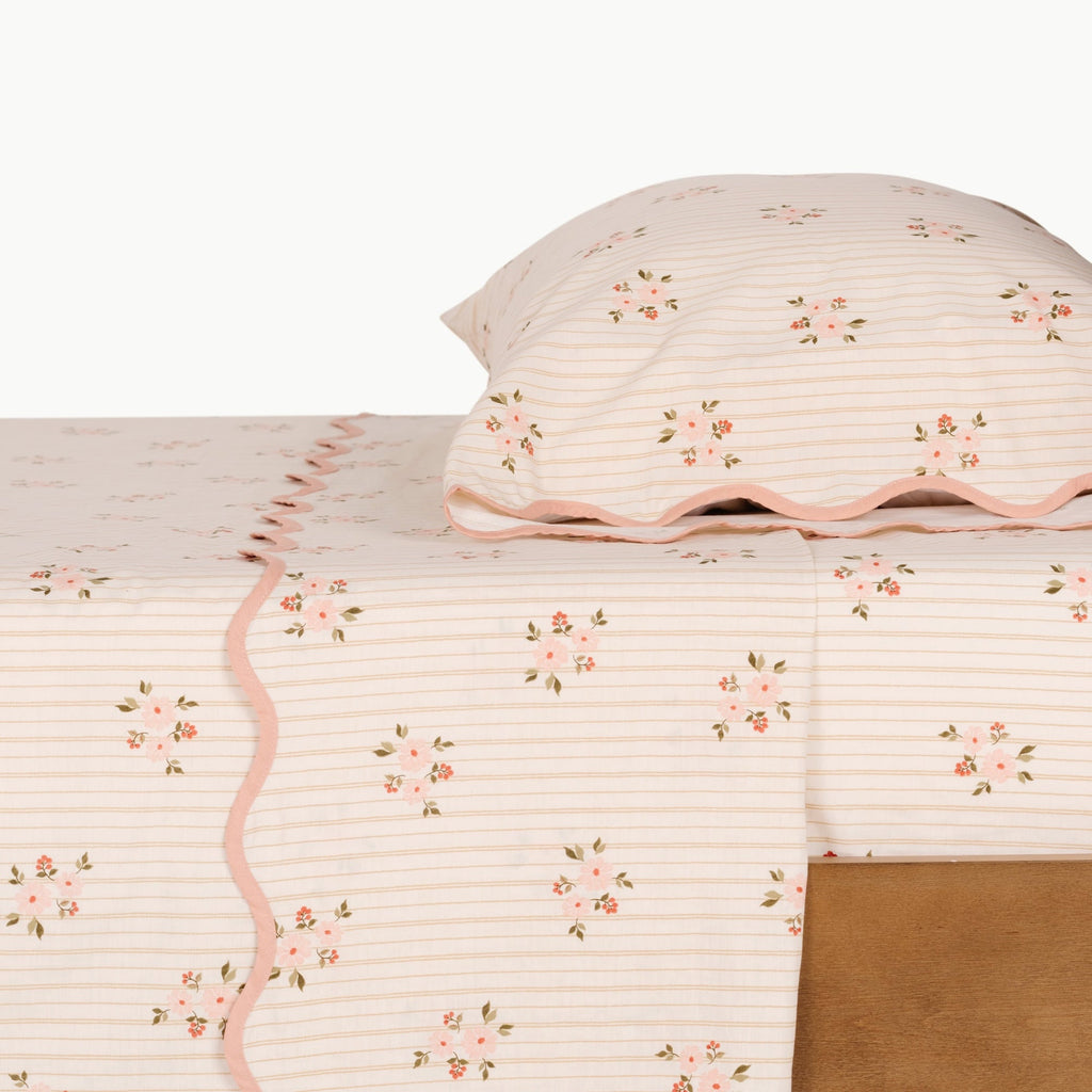Wholesale 100% Cotton Sheet Set Briar Floral | Playroom Avenue