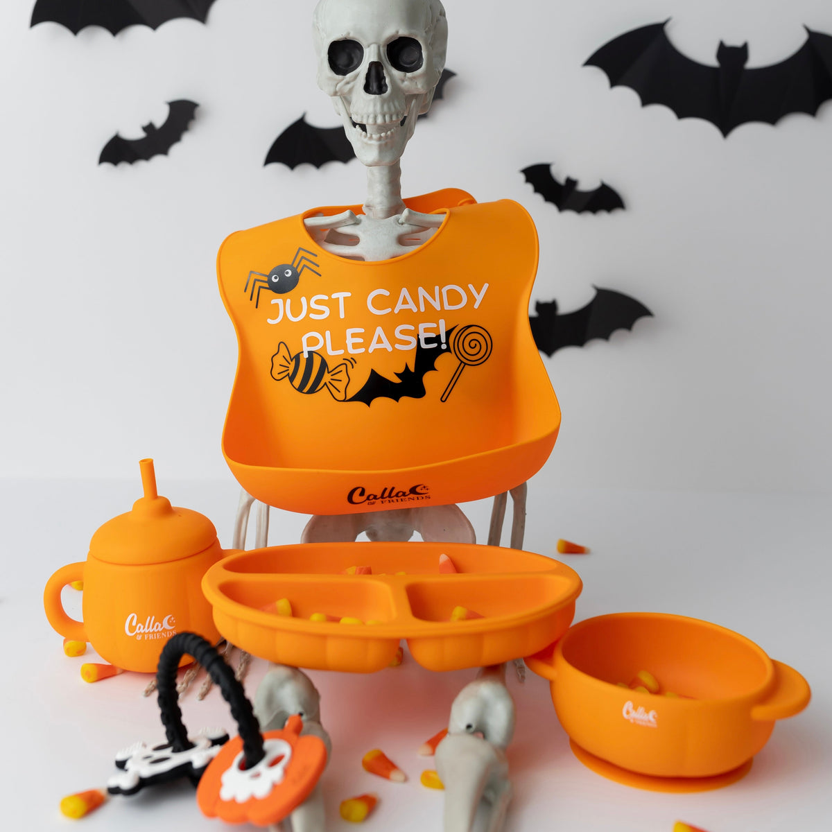 Spooky Collection Catch All Bib - Just Candy Please Just Candy Please | Playroom Avenue