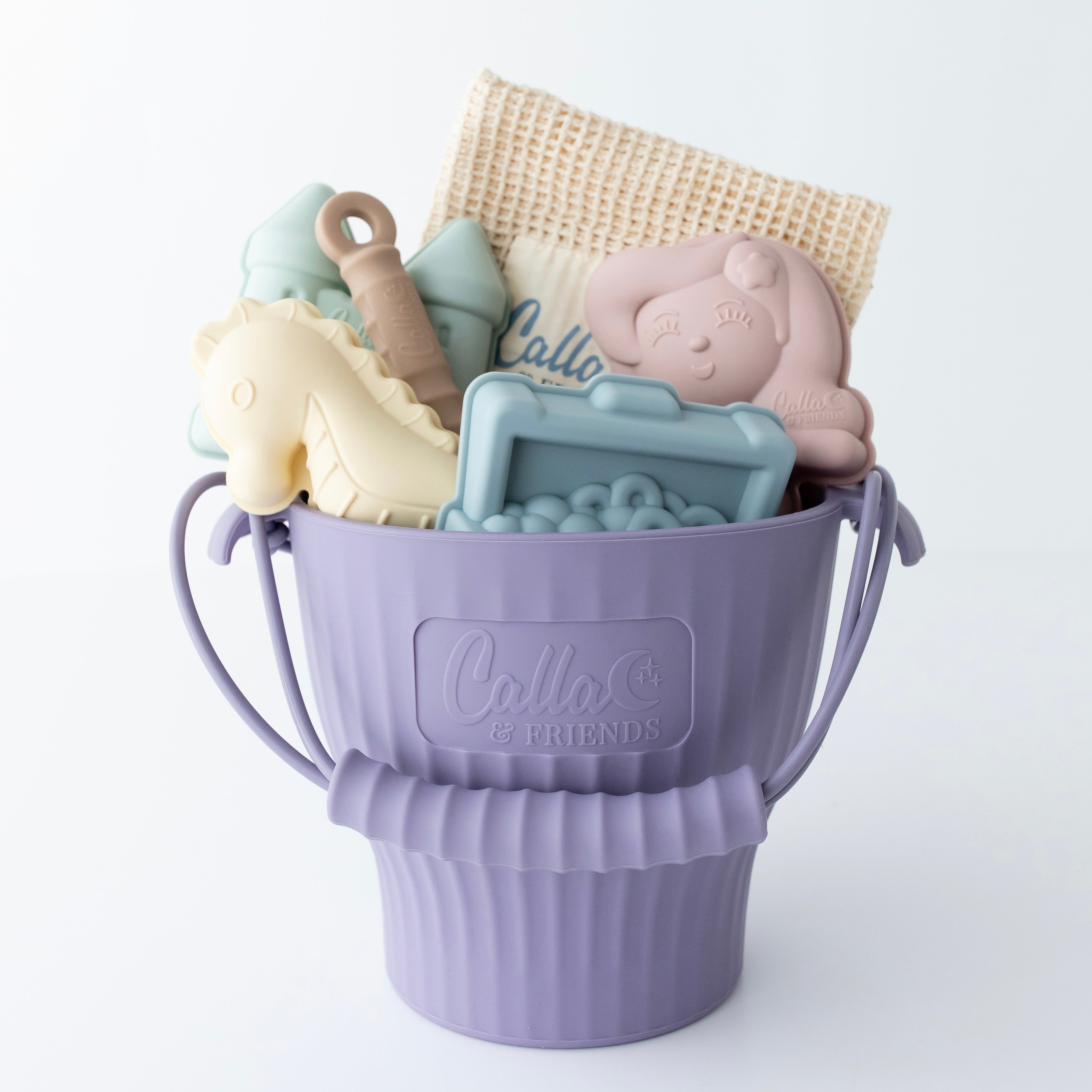 Calla and Friends Mermaid's Cove Silicone Beach Toy Set | Playroom Avenue