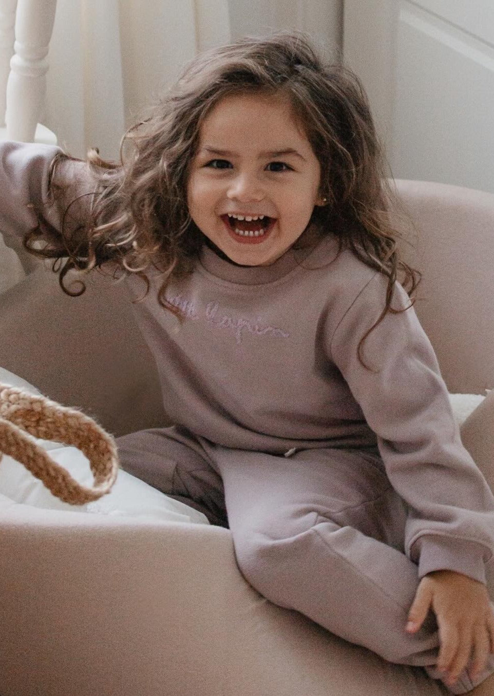 La Petit Lapin Finley | Cotton Fleece Sweatsuit Set | Petit Lapin | Bark | Playroom Avenue