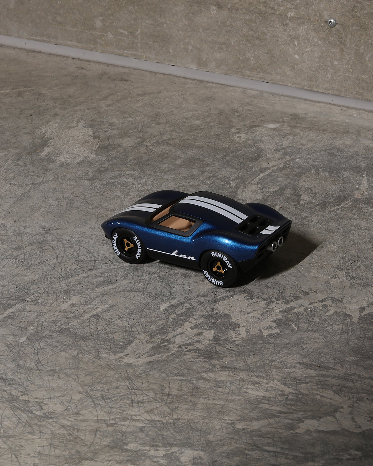 Playforever Car MINI KEN CASH Blue | Playroom Avenue