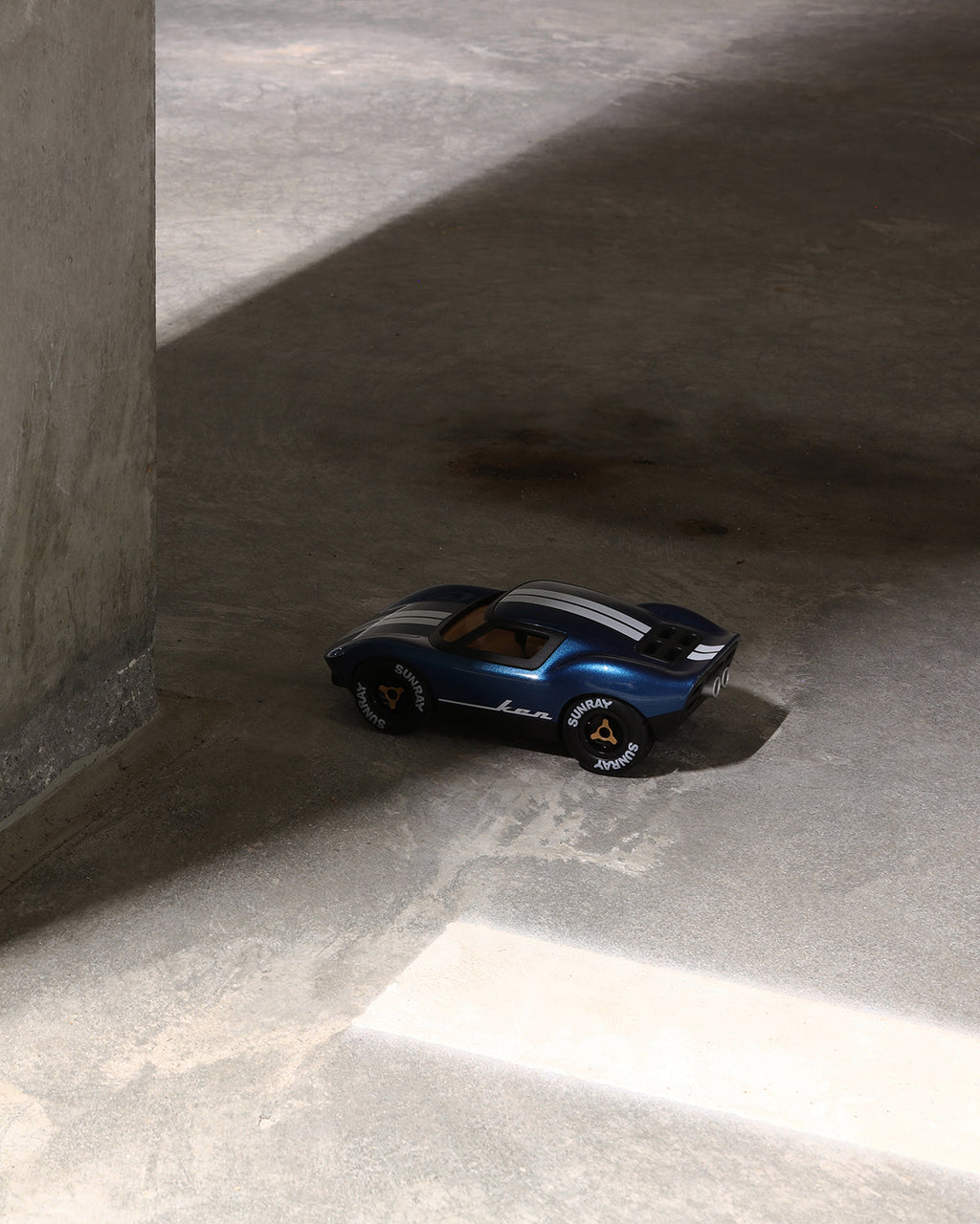 Playforever Car MINI KEN CASH Blue | Playroom Avenue