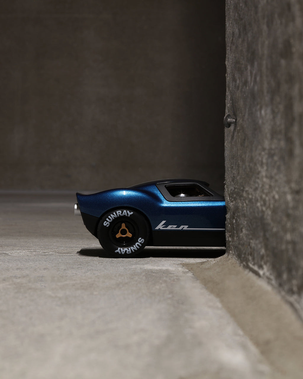 Playforever Car MINI KEN CASH Blue | Playroom Avenue