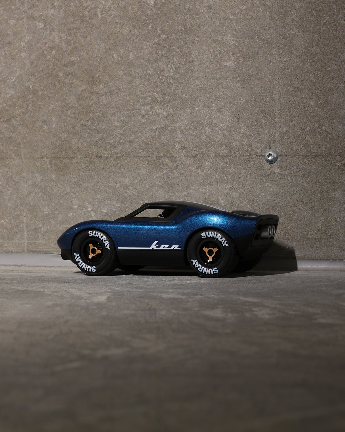 Playforever Car MINI KEN CASH Blue | Playroom Avenue