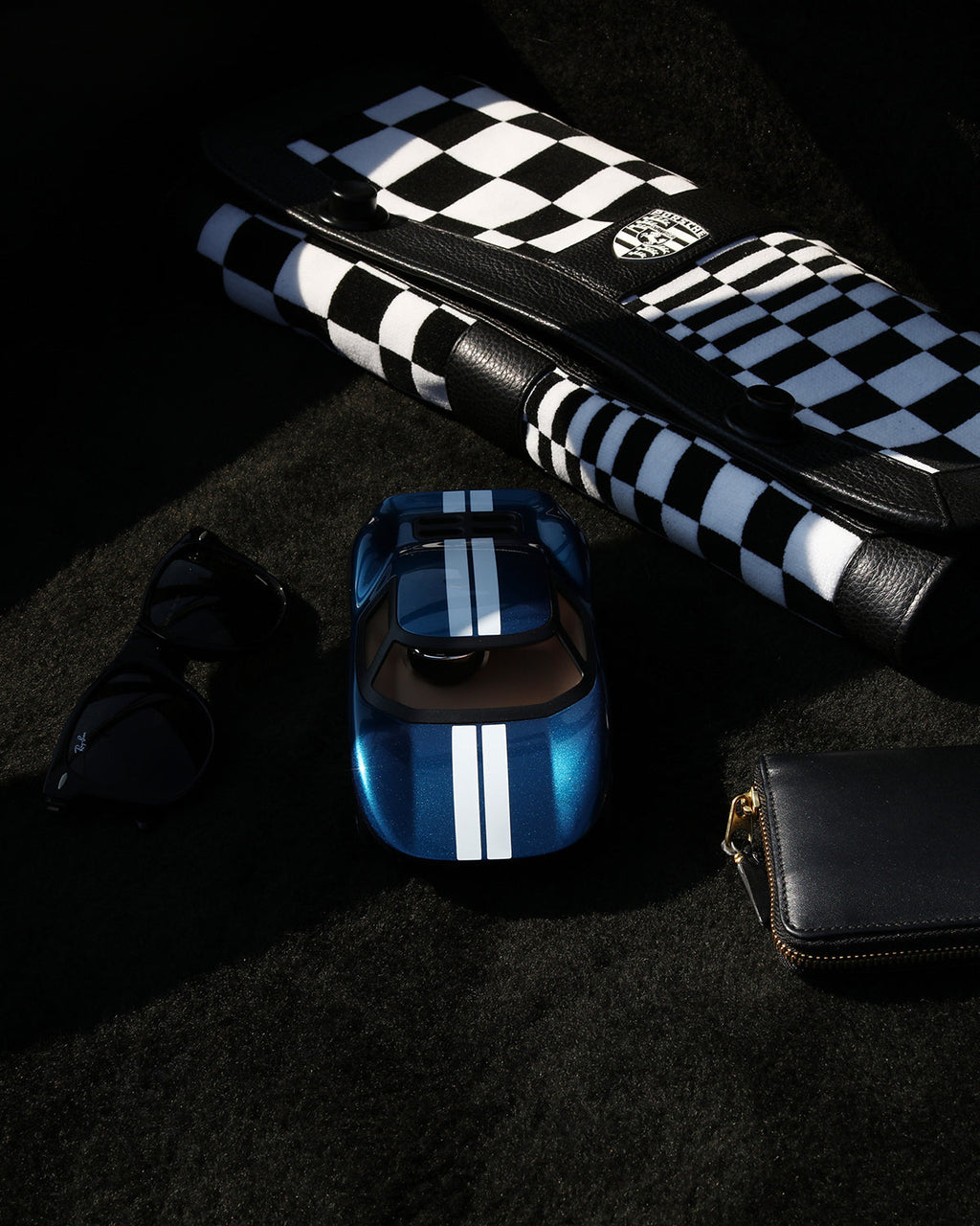 Playforever Car MINI KEN CASH Blue | Playroom Avenue