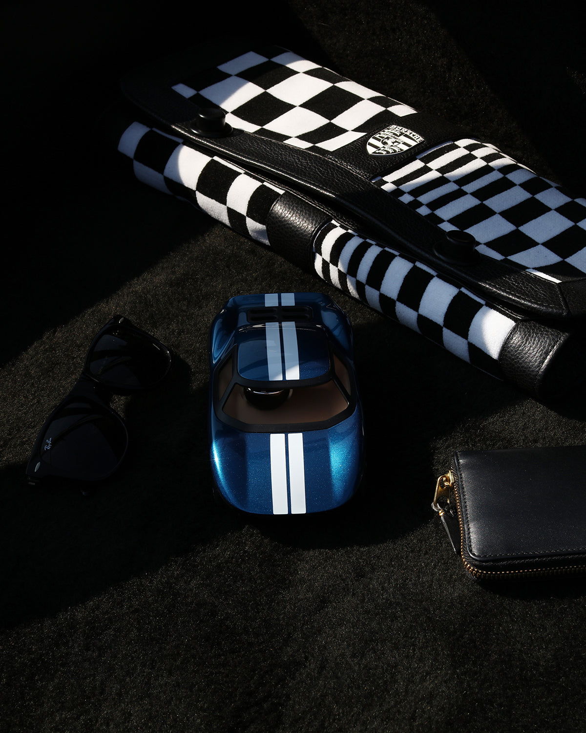 Playforever Car MINI KEN CASH Blue | Playroom Avenue