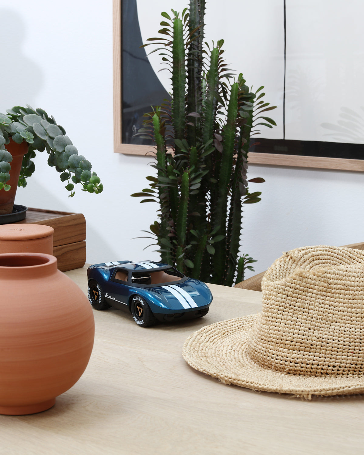 Playforever Car MINI KEN CASH Blue | Playroom Avenue