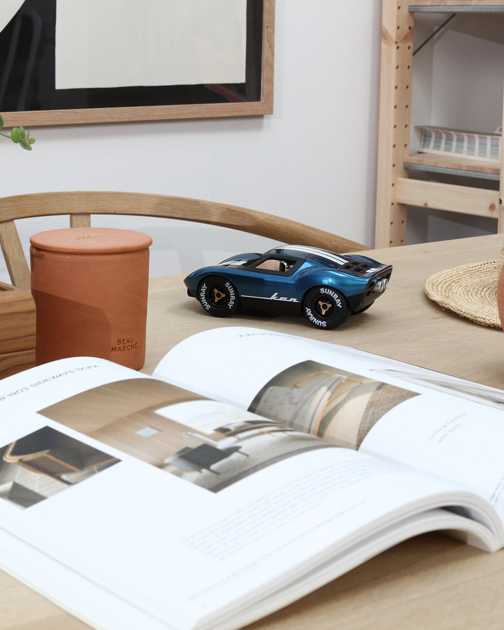 Playforever Car MINI KEN CASH Blue | Playroom Avenue