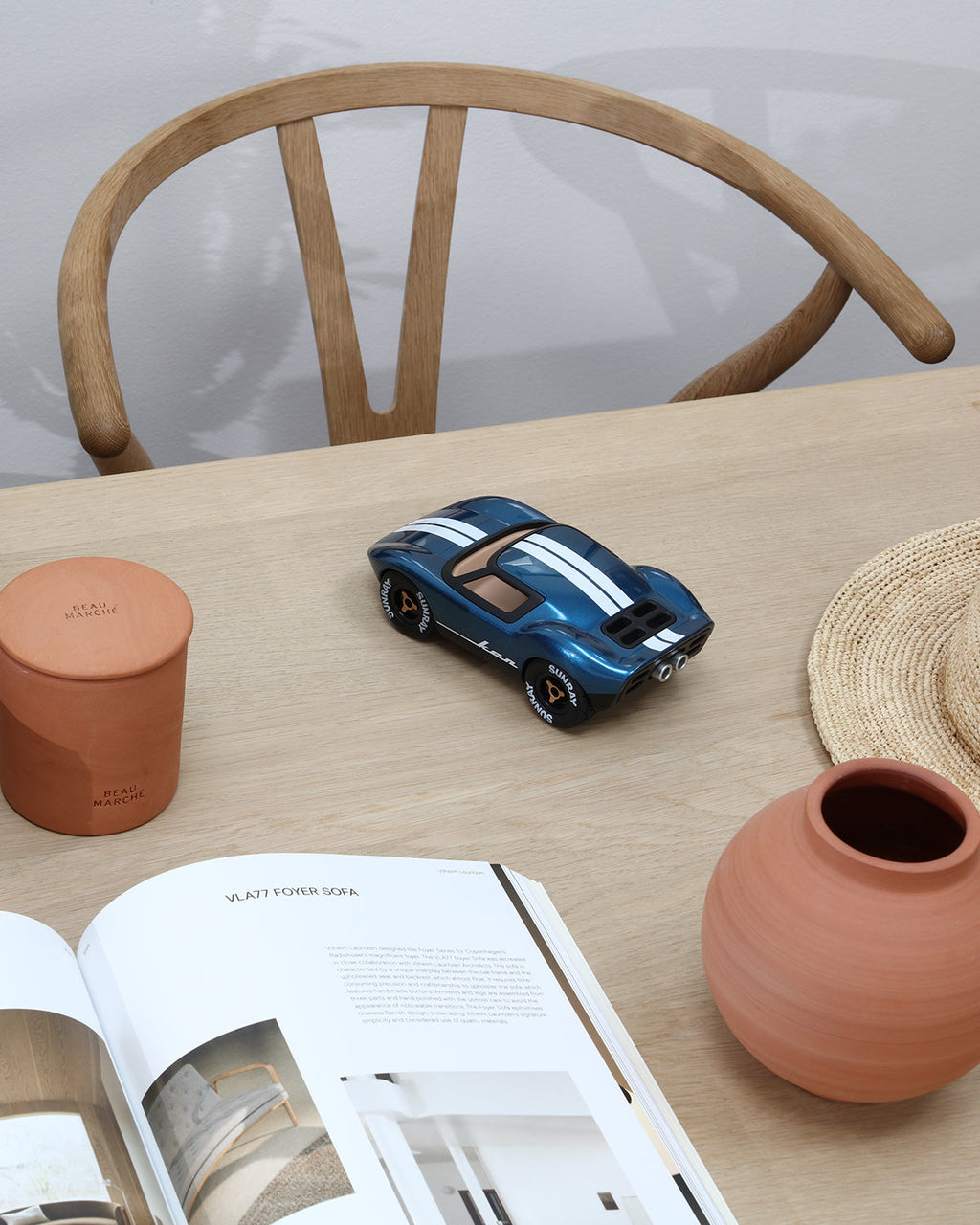 Playforever Car MINI KEN CASH Blue | Playroom Avenue