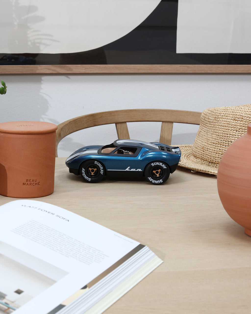 Playforever Car MINI KEN CASH Blue | Playroom Avenue