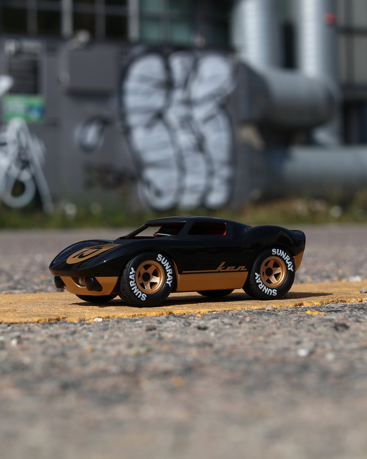 Playforever Car MINI KEN CAVE Black | Playroom Avenue