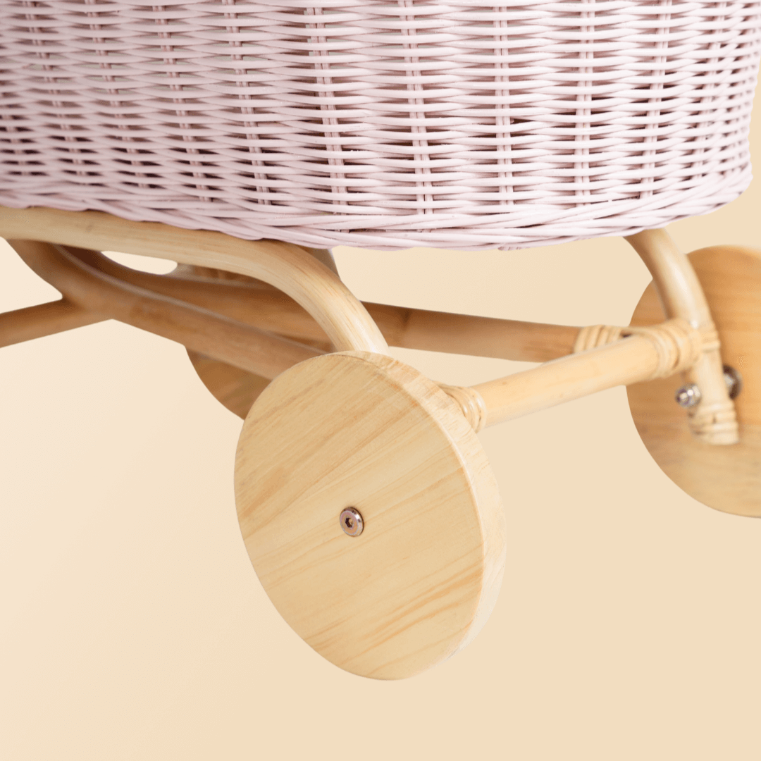 Momiji Colette Doll Stroller - Pink | Playroom Avenue