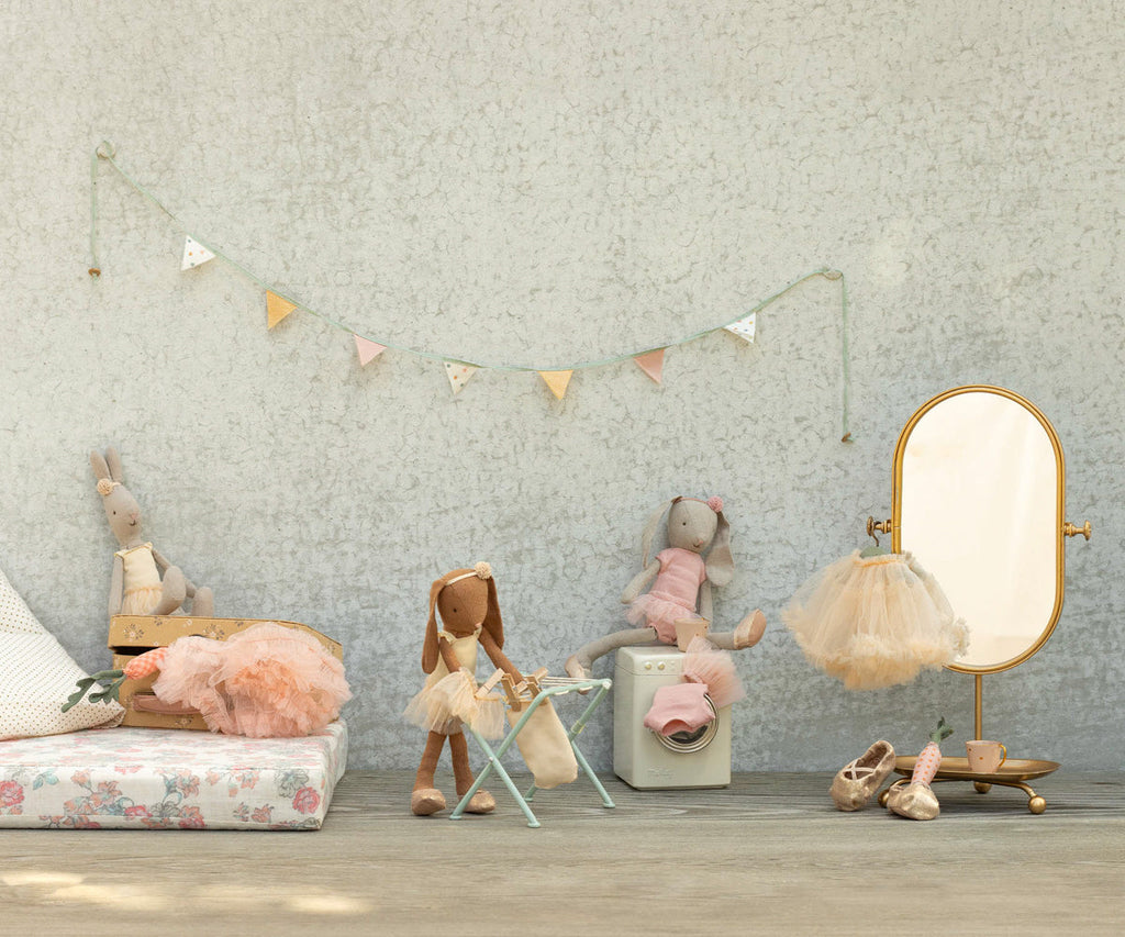 Maileg Bunny size 2, Classic - Ballet suit and skirt rose | Playroom Avenue
