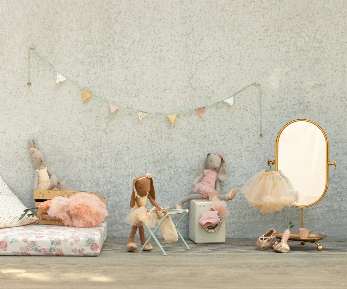 Maileg Bunny size 2, Classic - Ballet suit and skirt rose | Playroom Avenue