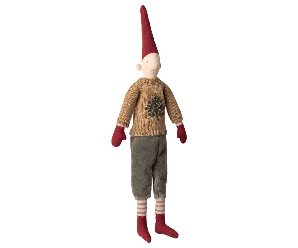 Maileg Pixy, Size 3 - Boy - Pants and knitted sweater | Playroom Avenue