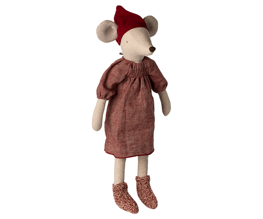 Maileg Christmas mouse, Maxi - Girl | Playroom Avenue