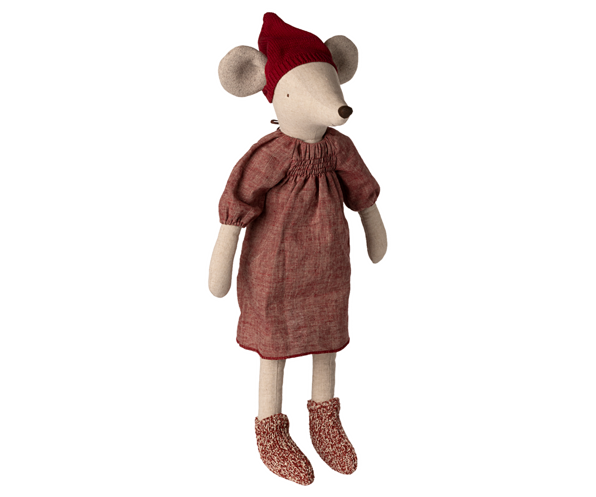 Maileg Christmas mouse, Maxi - Girl | Playroom Avenue