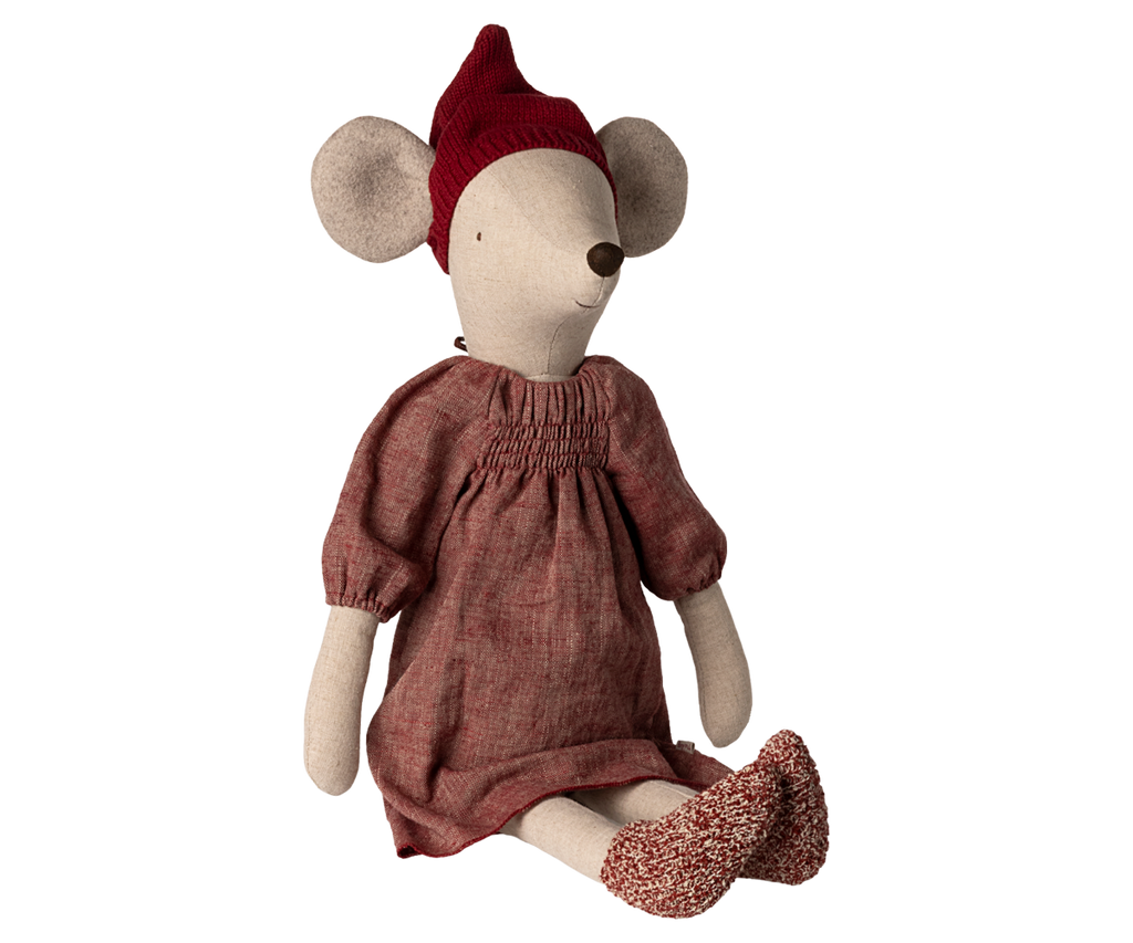 Maileg Christmas mouse, Maxi - Girl | Playroom Avenue
