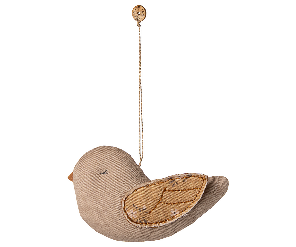 Maileg Fabric ornament, Bird - Mable - Latte | Playroom Avenue