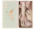 Maileg Tooth fairy mouse, Little sister in matchbox | Playroom Avenue