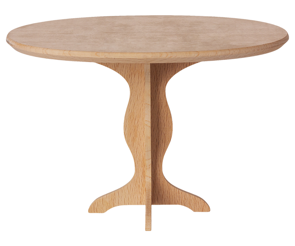 Maileg Oval table, Mini - Nature | Playroom Avenue