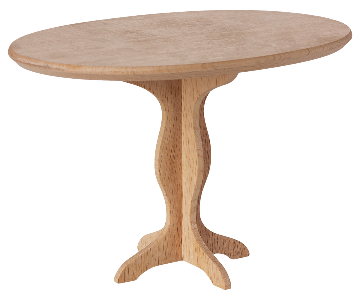 Maileg Oval table, Mini - Nature | Playroom Avenue